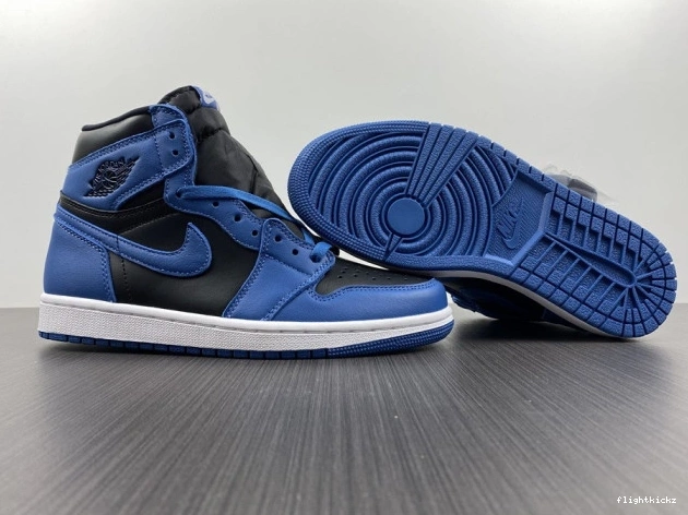 'Dark High 1 Retro Blue' Air 555088-404 Marina OG Jordan 0822